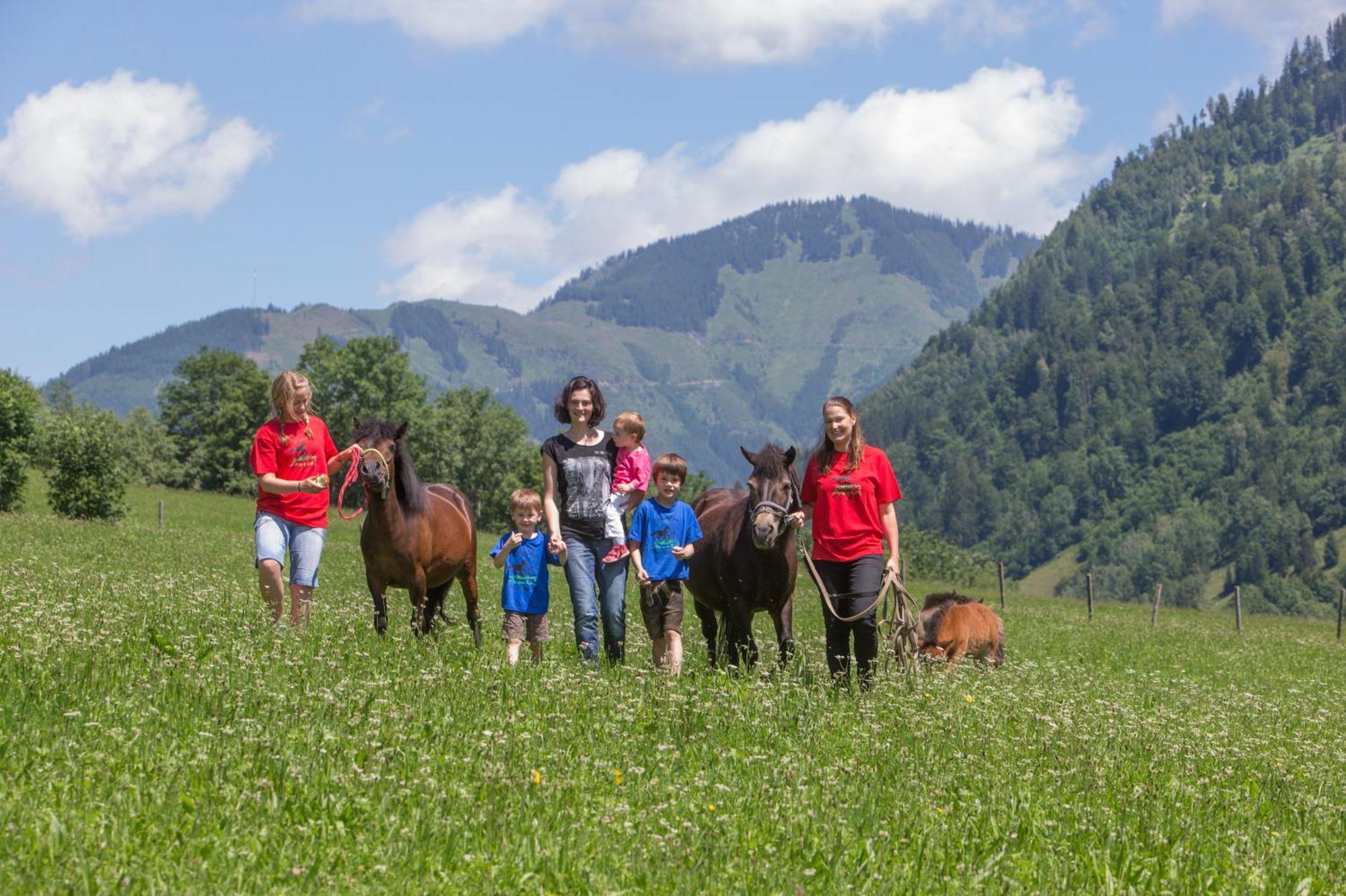 Готель Feriendorf Ponyhof Fusch an der Grossglocknerstrasse Екстер'єр фото